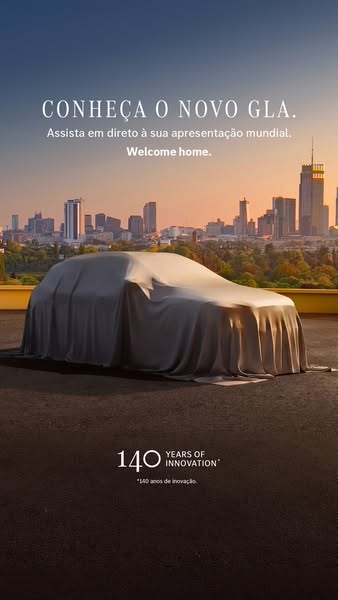 Mercedes-Benz Portugal Meta ad example started 2026-07-24: O novo GLA, O novo GLA