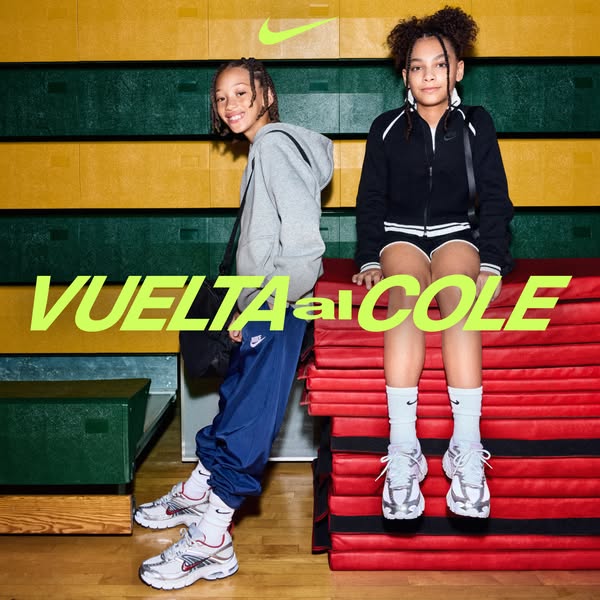 Nike Meta ad przykład rozpoczęty 2026-08-04: B&aacute;sicos de vuelta al cole, B&aacute;sicos de vuelta al cole, B&aacute;sicos de vuelta al cole