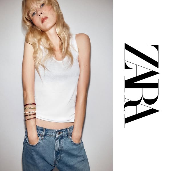 ZARA Meta ad example started 2026-07-31: ZARA WOMAN, ZARA WOMAN, ZARA WOMAN, ZARA WOMAN, ZARA WOMAN, ZARA WOMAN