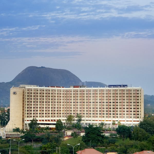 Hilton Meta ad example started 2026-08-03: Hampton by Hilton Aachen Tivoli, Transcorp Hilton Abuja, Hilton Aberdeen TECA, Hilton Addis Ababa, DoubleTree by Hilton Addis Ababa Airport, Hilton Taghazout Bay Beach Resort & Spa