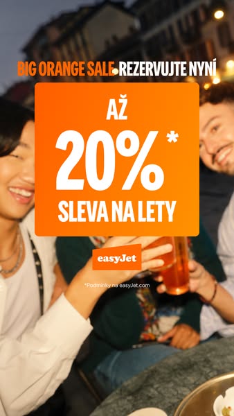 easyJet Meta ad przykład rozpoczęty 2026-09-03: Až 20% sleva na lety*, Až 20% sleva na lety*, Až 20% sleva na lety*, Až 20% sleva na lety*, Až 20% sleva na lety*, Až 20% sleva na lety*, Až 20% sleva na lety*, Až 20% sleva na lety*