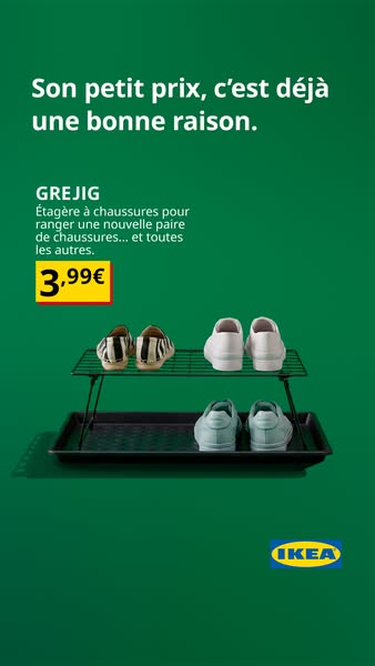 IKEA Meta ad example started 2026-07-10: À découvrir, À découvrir