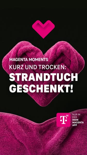 Deutsche Telekom Meta ad example started 2026-07-29: MAGENTA MOMENTS, MAGENTA MOMENTS