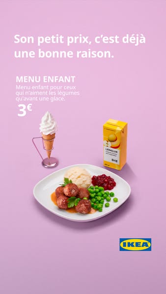 IKEA Meta ad example started 2026-07-10: À découvrir, À découvrir
