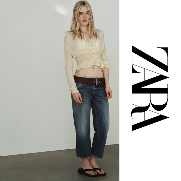 ZARA Meta ad example started 2026-07-31: ZARA WOMAN, ZARA WOMAN, ZARA WOMAN, ZARA WOMAN, ZARA WOMAN, ZARA WOMAN