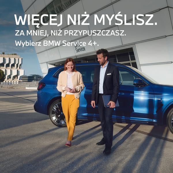 BMW Polska Meta ad przykład rozpoczęty 2026-06-10: BMW Service 4+., BMW Service 4+.