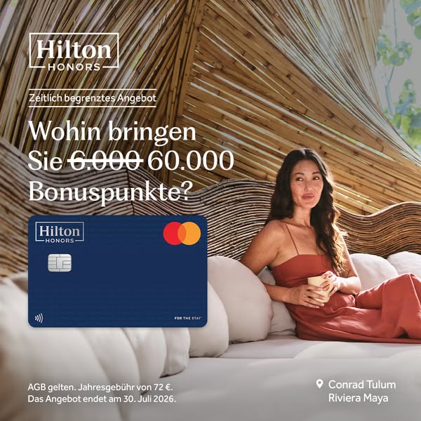 Hilton Meta ad example started 2026-07-08: Status-Upgrade? Erledigt, Status-Upgrade? Erledigt, Status-Upgrade? Erledigt, Status-Upgrade? Erledigt