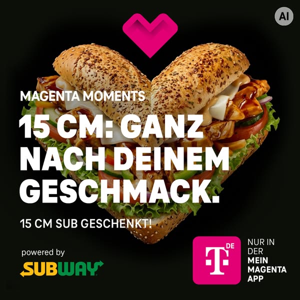 Deutsche Telekom Meta ad esempio avviato 2026-09-21: MAGENTA MOMENTS, MAGENTA MOMENTS, MAGENTA MOMENTS