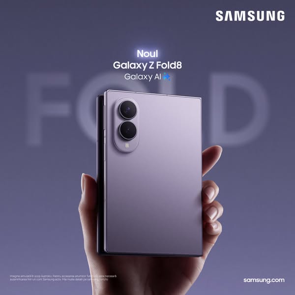 Samsung Meta ad przykład rozpoczęty 2026-08-07: Deschizi telefonul, uiți de restul.