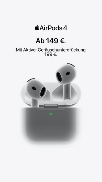 Apple Meta ad ejemplo iniciado 2026-07-28: AirPods 4 kaufen
