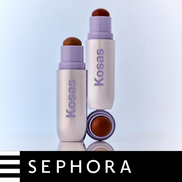 SEPHORA Meta ad example started 2026-07-02: Kosas​, Kosas​, Kosas​, Kosas​