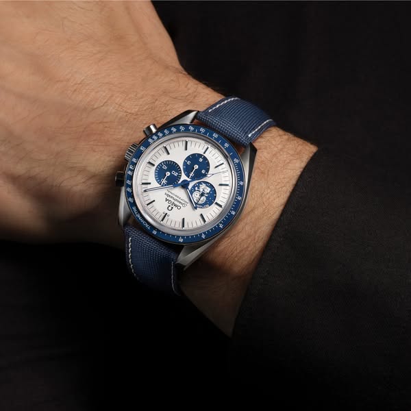 OMEGA Watches Meta ad example started 2026-07-27: Iconico dal 1957, La storia sul fondello, Quando Snoopy atterò, Orologi OMEGA