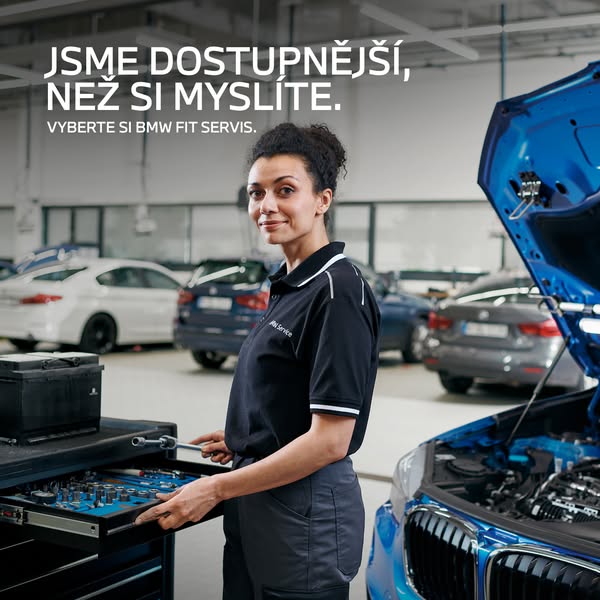 BMW Česk&aacute; republika Meta ad przykład rozpoczęty 2026-07-27: BMW FIT Servis., BMW FIT Servis.