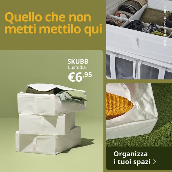 IKEA Meta ad example started 2026-07-13: Scopri i prodotti