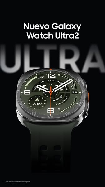 Samsung Meta ad przykład rozpoczęty 2026-08-07: Nuevo Galaxy Watch Ultra2, Nuevo Galaxy Watch Ultra2