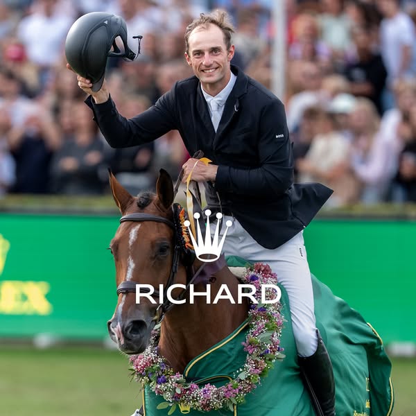 ROLEX Meta ad Beispiel gestartet 2026-08-30: Richard Vogel - Cavaliere professionista | Sport | Famiglia Rolex | Rolex&reg;