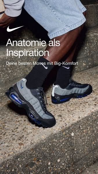 Nike Meta ad example started 2026-07-22: Nke Air Max 95 Big Bubble, Nke Air Max 95 Big Bubble
