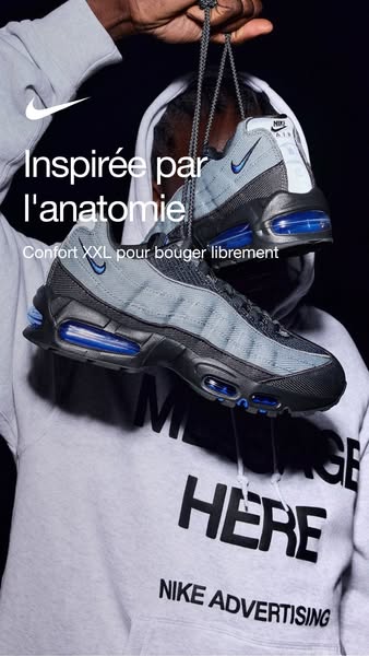 Nike Meta ad example started 2026-07-22: Nke Air Max 95 Big Bubble, Nke Air Max 95 Big Bubble