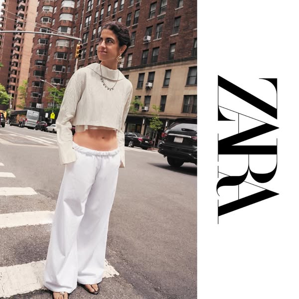 ZARA Meta ad example started 2026-07-31: ZARA WOMAN, ZARA WOMAN, ZARA WOMAN, ZARA WOMAN, ZARA WOMAN, ZARA WOMAN