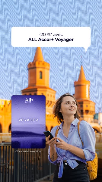 ALL Accor Meta ad example started 2026-06-16: -20 % sur ALL Accor+ Voyager, L'évasion à -20%