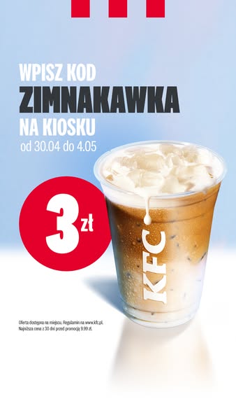 KFC Meta ad example started 2026-04-30: Majówka w KFC, Majówka w KFC, Majówka w KFC