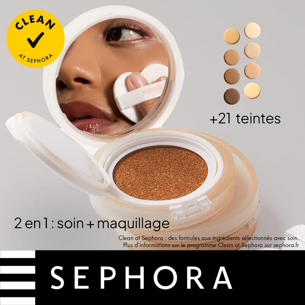 SEPHORA Meta ad example started 2026-04-27: Nouveau et uniquement chez Sephora, Nouveau et uniquement chez Sephora, Nouveau et uniquement chez Sephora, Nouveau et uniquement chez Sephora, Nouveau et uniquement chez Sephora
