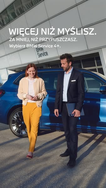 BMW Polska Meta ad example started 2026-06-10: BMW Service 4+., BMW Service 4+.