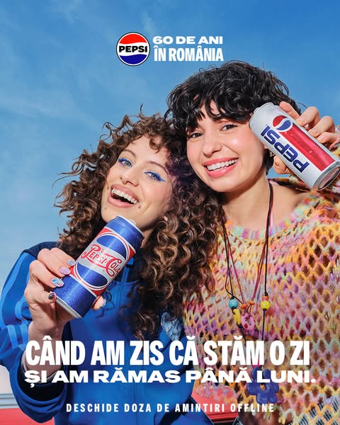 Pepsi Meta ad example started 2026-06-01: Deschide doza de amintiri offline, Deschide doza de amintiri offline, Deschide doza de amintiri offline
