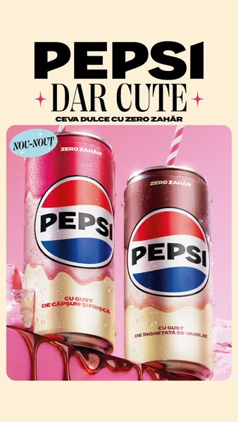 Pepsi Meta ad example started 2026-06-24: The Sweetest, The Sweetest