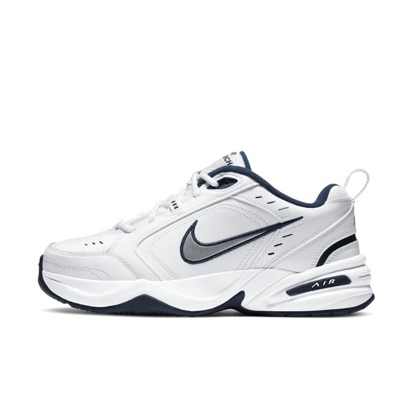 Nike Meta ad example started 2026-05-05: Nike Air Monarch IV, Nike Sportswear Club Essentials, Nike Air Monarch IV, Nike Sportswear Classic, Nike Primary, Nike Air Monarch IV