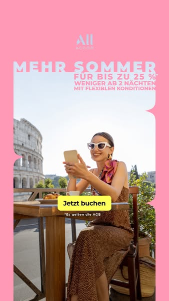 ALL Accor Meta ad example started 2026-05-18: Mehr Sommerfreude, Mehr Sommerfreude
