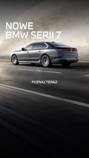 BMW Polska Meta ad example started 2026-06-12: Nowe BMW serii 7., Nowe BMW serii 7.