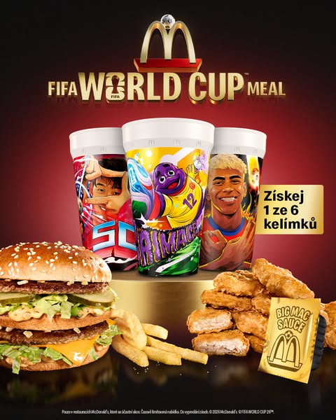 McDonald's Meta ad example started 2026-06-10: FIFA World Cup™ Meal, FIFA World Cup™ Meal, FIFA World Cup™ Meal, FIFA World Cup™ Meal, FIFA World Cup™ Meal